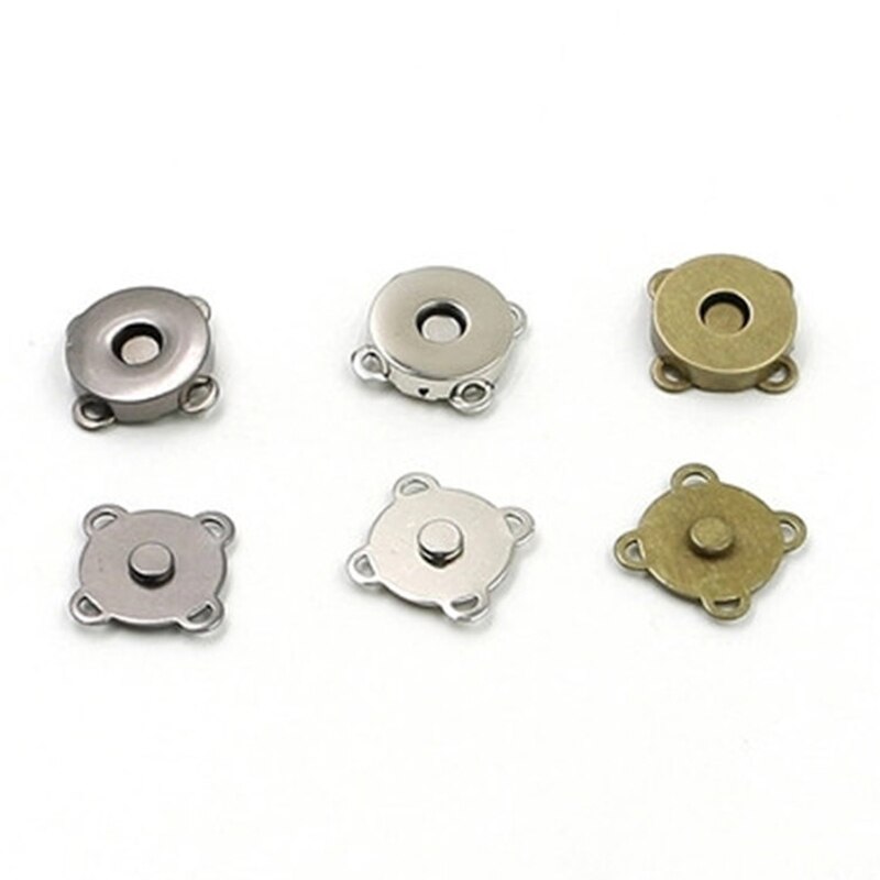 Metalen Magnetische Snaps Overjas Tas Kledingstuk Accessoires Knop 10 Pcs Scrapbooking DIY Kleding Naaien Stof Naaien Op