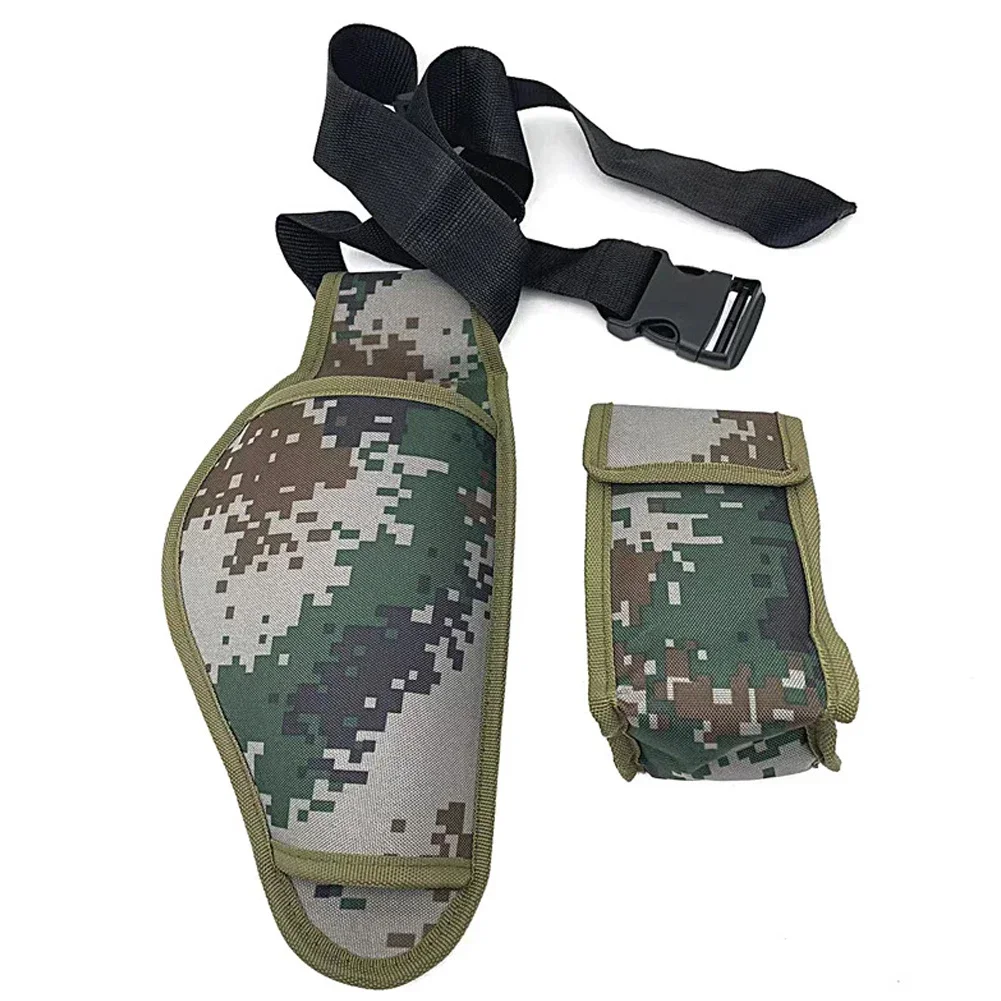 Garten Elektrische Gartenschere Taille Tasche mit Batterie Lagerung Box mit Gürtel Tragbare Outdoor Scher Schere Lagerung Werkzeuge Tasche
