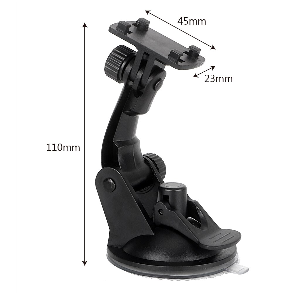 Draagbare Voorruit Beugel Verstelbare Auto Mounts Voor Auto Gps Recorder Dvr Camera Telefoon Houder 360 Graden Steering