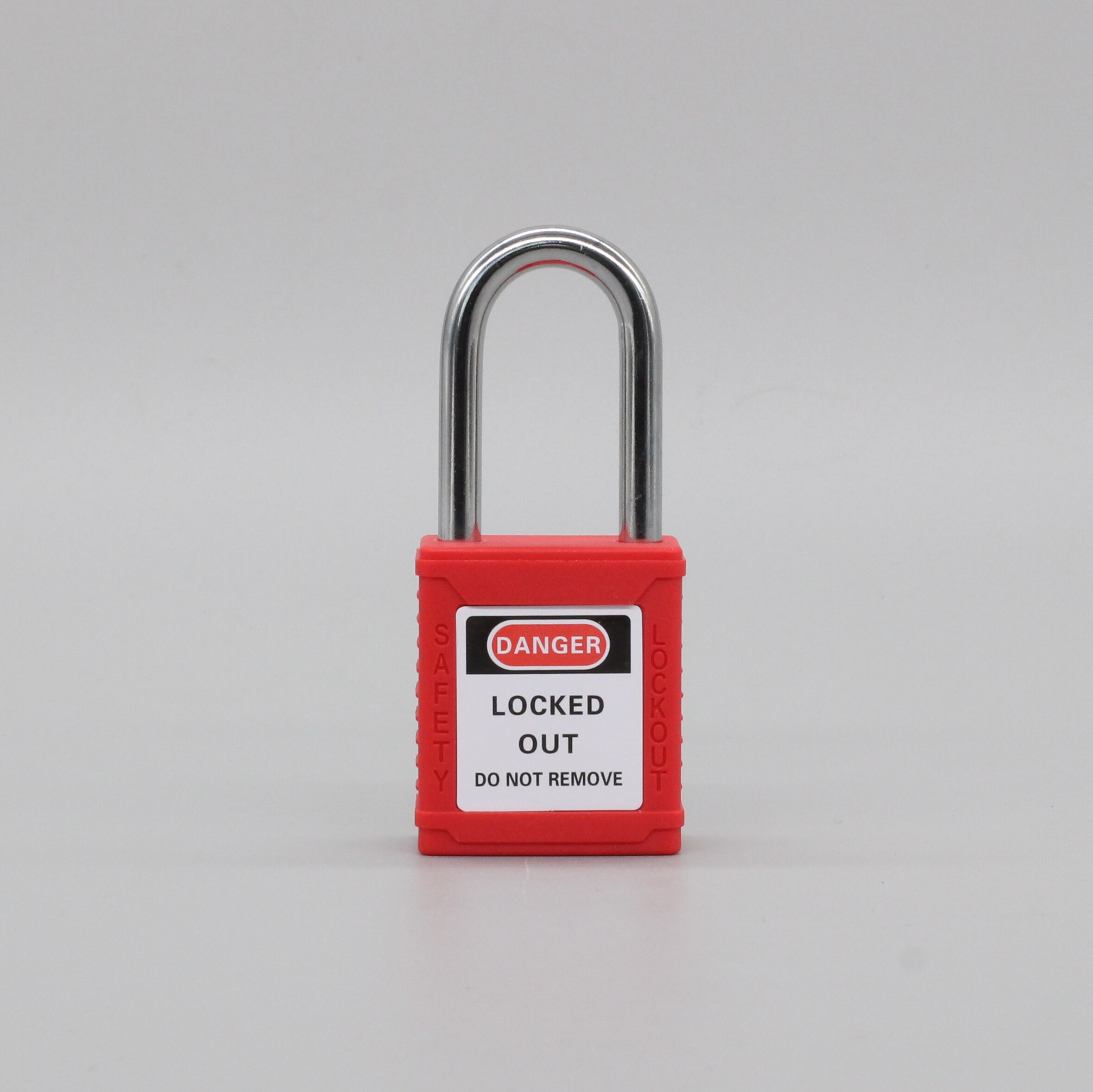 Stalen Beugel Veiligheid Hangslot Lock Opknoping Veiligheid Lock Staal Vergrendeling Unieke Sleutel Of Dezelfde Sleutel