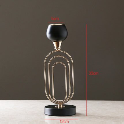 Guld metal lysestager bryllup dekorationer moderne lysestager guld centerpiece photophore verre glas lysestage  zt035: Stil 2 s