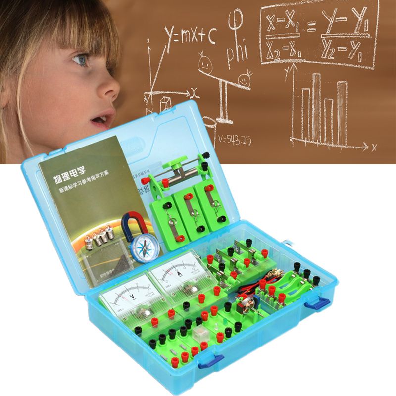 Electromagnetic Experiment Equipment Set Physics Labs Circuit Learning Kit Basic