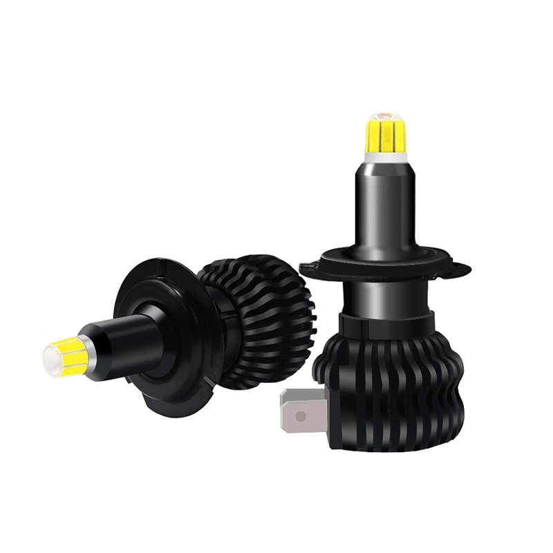 Auto fanless 3D 8 Sides CSP H11 H7 Led Car Lights H8 H1 HB3 9005 9006 9012 Fog Lamps 360 degree Near Far Light 12V diode lamps