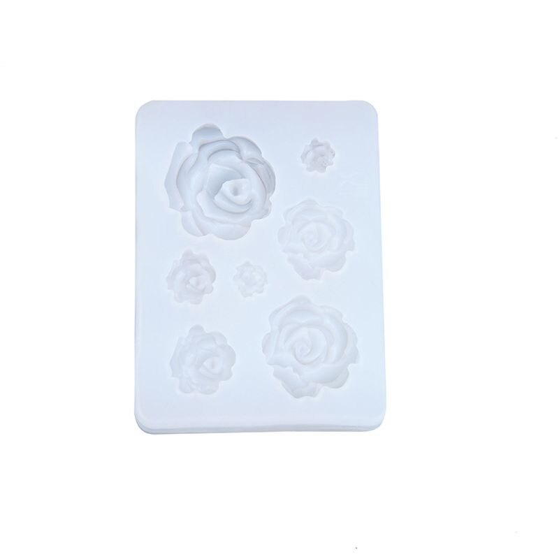 7 størrelser harpiks rose blomst vedhæng silikoneform harpiks smykker gør kunsthåndværk