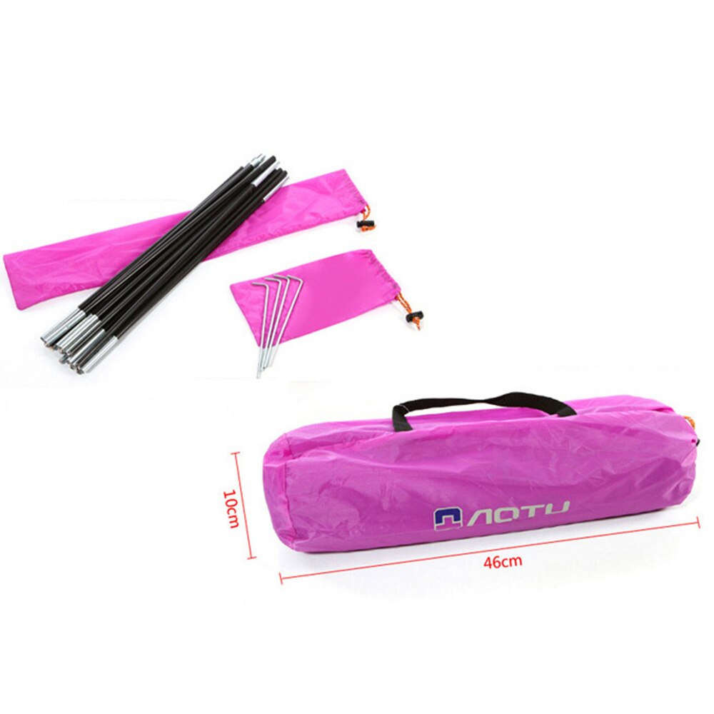 1pcs Camping Tent 1~2 Person Outdoor Mountaineering Pop Up Easy Open Camp Tent Ultralight Instant Shade Portable Tent for Hiking