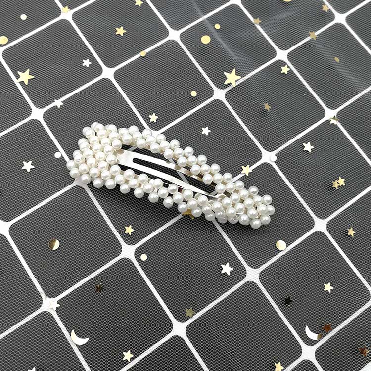 pearl hairpin ladies simple hairpin Korean hairpin hair accessories headdress styling accessories: style-4