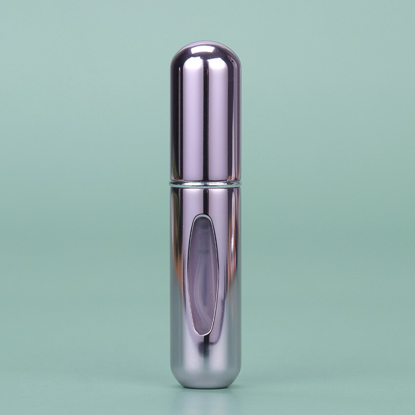 5ml genopfyldelige bærbare rejseflasker mini genopfyldelige praktiske tomme forstøver parfumeflasker kosmetikbeholdere til rejsende: Lyserød