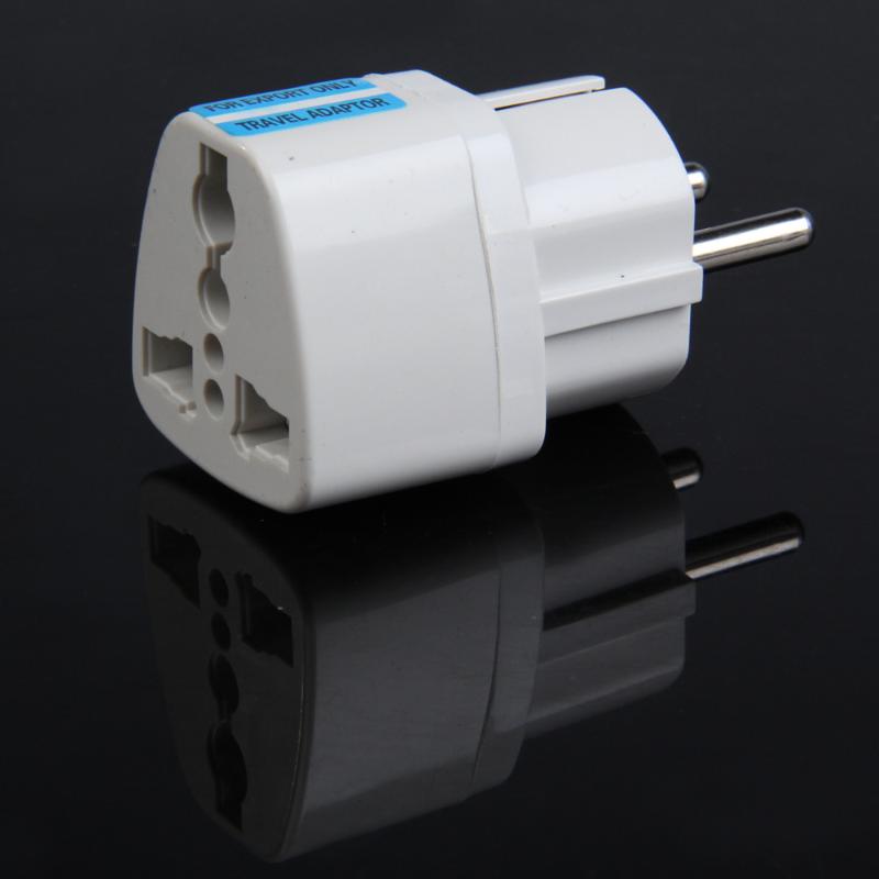 Universal UK US Plug naar Duitsland Plug Power Adapter Converter Muur Stopcontact Travel Power Socket Converter voor Duitsland gebruik