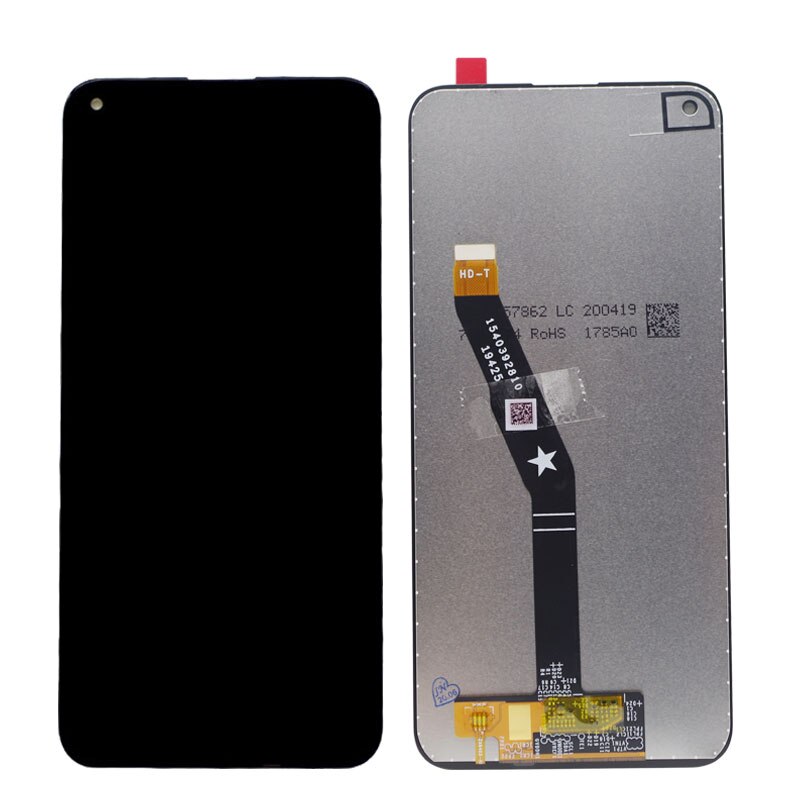 6.39" Original Display For Huawei P40 lite E LCD Display Y7p Touch Screen + Frame Assembly For Huawei P40 lite E Display: black no frame