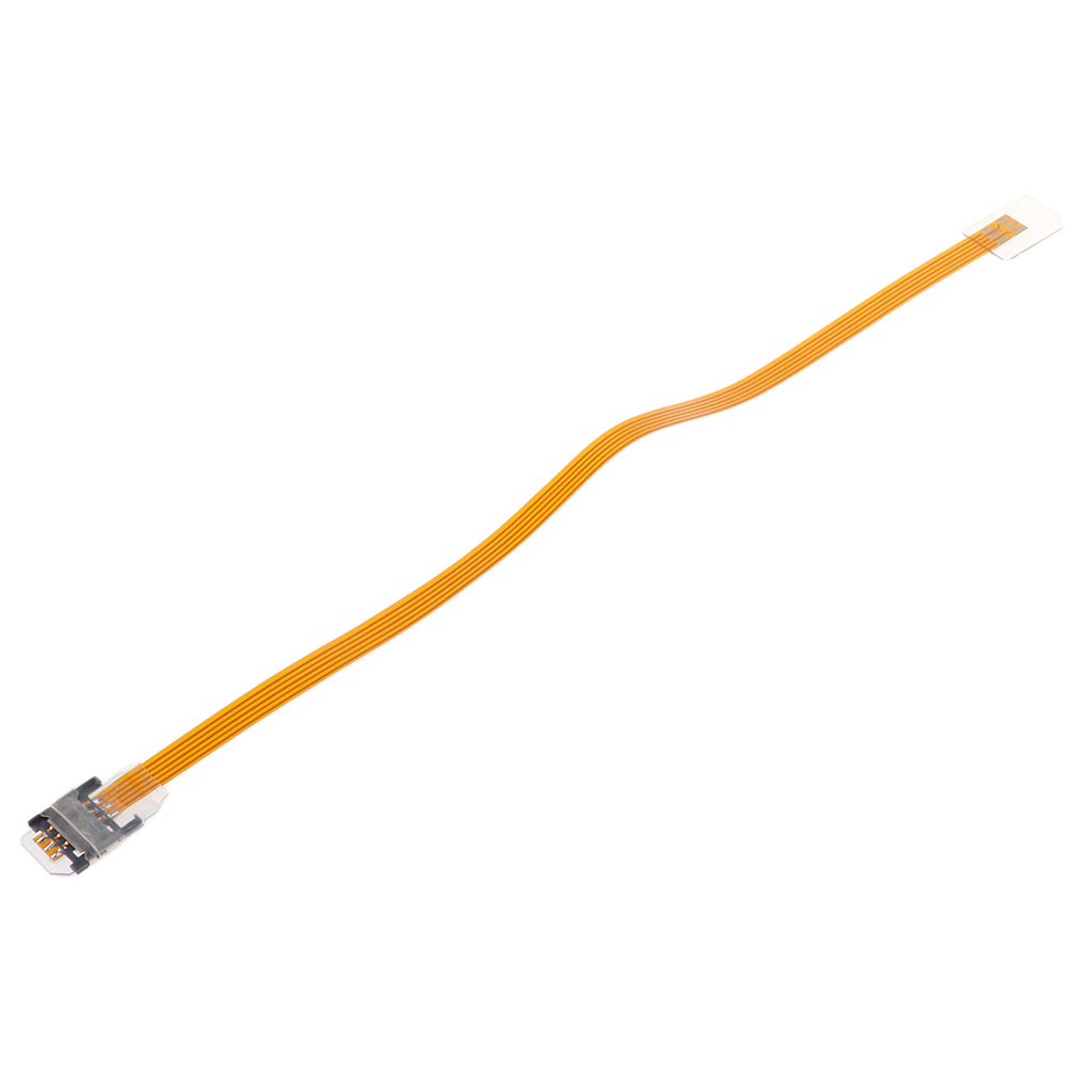 2B300Y SIM Card Adapter Converter Phone SIM Card Extension Cord 30 cm Golden