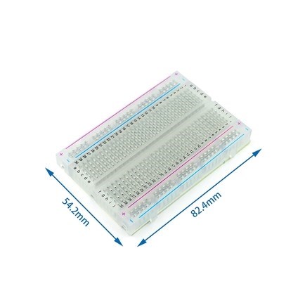 Steckbrett verbindung kabel Mini Steckbrett transparent splicable See bord Experiment bord: 54x82 transparent