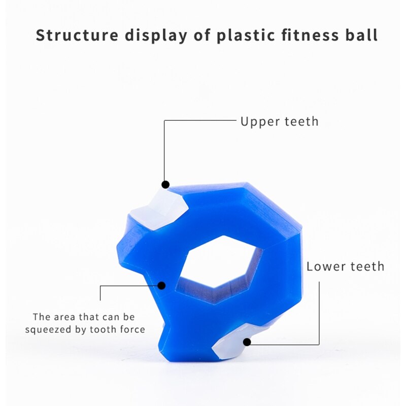 Jawline Exerciser Facial Toner Jaw line Exercise Fitness Ball Neck Face Toning Muscle Training Equipment