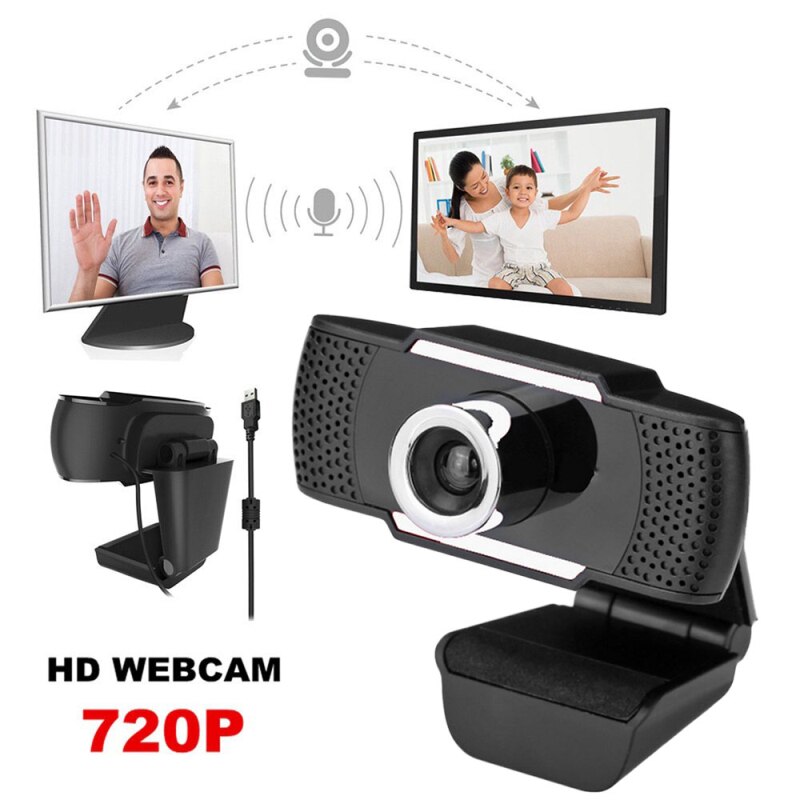 1080P 720p 480p HD Web Computer Camera Webcam With Mic Rotatable Desktop Video Recording Calling For PC Computer: 2