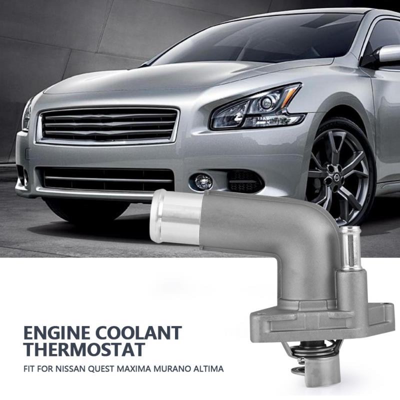 New Engine Coolant Thermostat With Gasket - Fits Nissan Altima, Maxima, Murano, Quest & More (V6 3.5L)