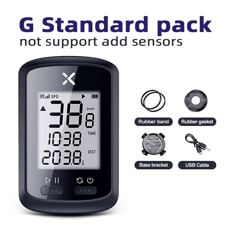 XOSS GPS Cycling Computer G Wireless Bike Speedometer Bluetooth Tracker Waterproof Road MTB Bicycle Accessories Speedometer: XOSS G
