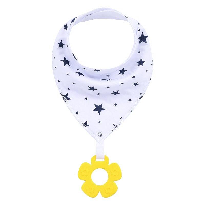 Babadores do bebê à prova dwaterproof água algodão infantil arroto panos com mordedor do bebê alimentação bata saliva toalha bebê comer acessório moda macia: 15