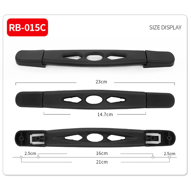 20 arten Schwarz Universal Gepäck Griff Koffer Griff Ersatz Reise Trolley Griff Tasche Griff Grip Zubehör: Bronze