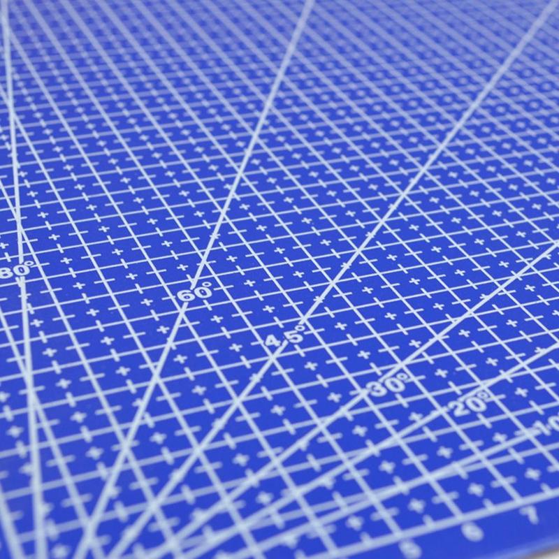 1 Pc A3 Pvc Rechteck Raster Linien Schneiden matt Werkzeug Kunststoff Handwerk DIY Werkzeuge 45cm * 30cm Büro lieferungen freundlicher Einfach Zu Bedienen