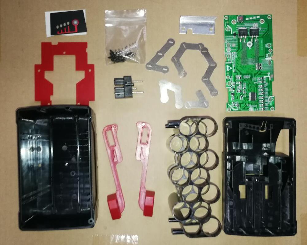 dawupine M28 Li-ion Battery Plastic Case Charging Protection Circuit Board PCB For Milwaukee 28V Box Container Shell 48-11-2830: BOX with PCB