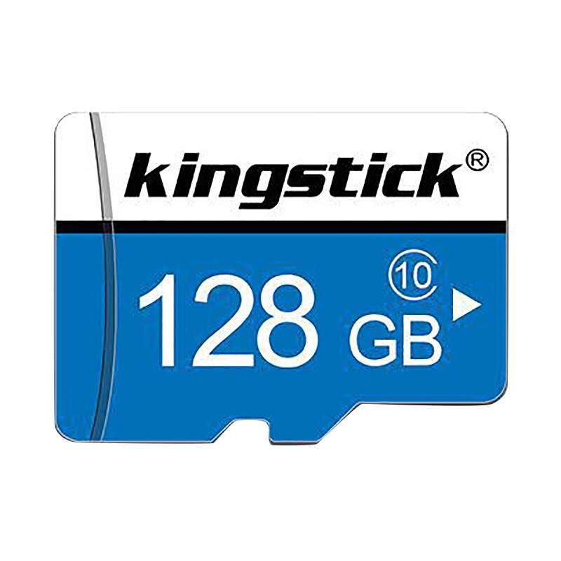 Kingstick MicroSD 128GB carte mémoire Class10 TF carte mémoire Flash carte Microsd avec adaptateur