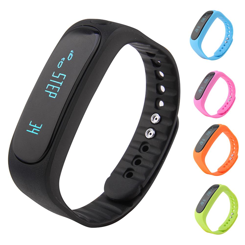 E02 Bluetooth-compatible Sports Smart Bracelet Wrist Band