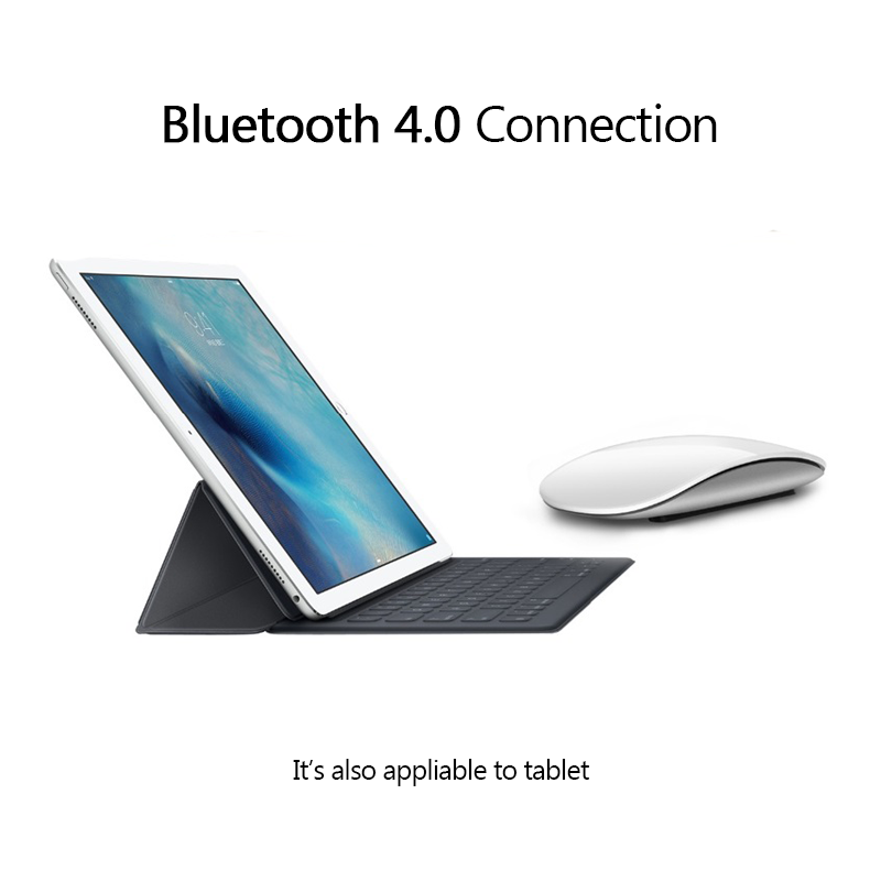 Bluetooth 4.0 Arc Touch Mouse Magic 3 typ C akumulator bezprzewodowy Mause kolorowe zielone różowe ultra-cienkie myszy do laptopa Macbook