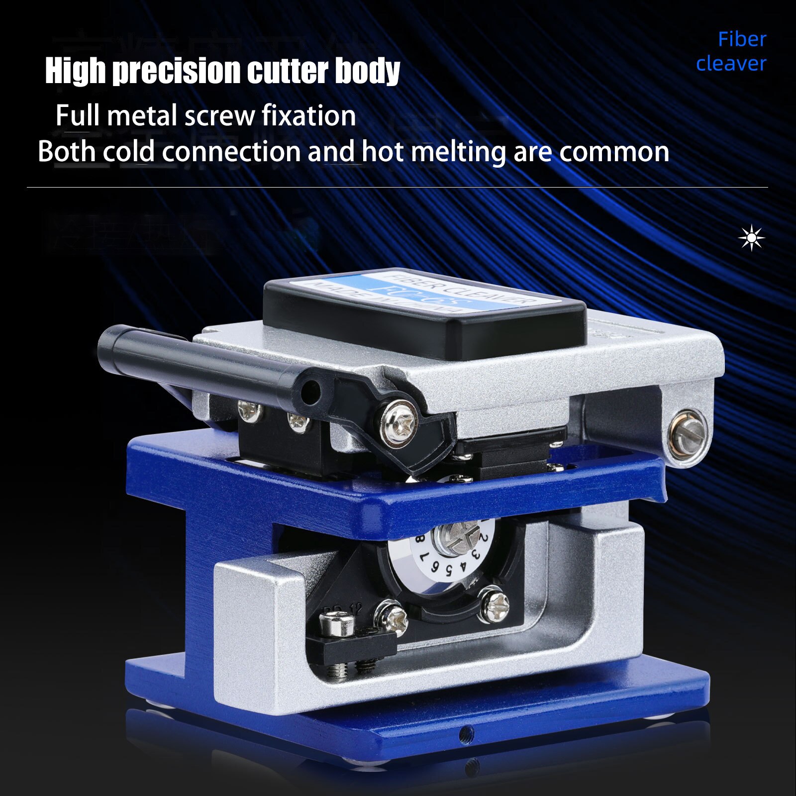 Hoge Precisie FC-6S Glasvezel Cleaver 5,0000 Keer Glasvezel Snijgereedschap 12 Oppervlak Mes Gereedschap