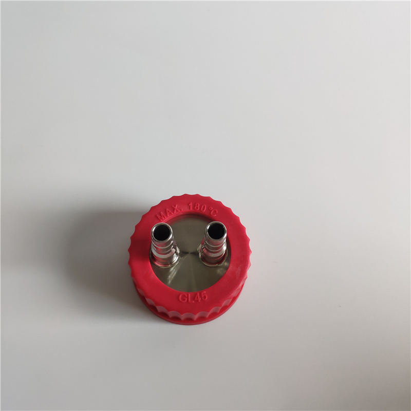 Claro 100ml biológica anaerobia reacción de fermentación botella frasco de vidrio transparente de 100ml de reactivo de reacción de