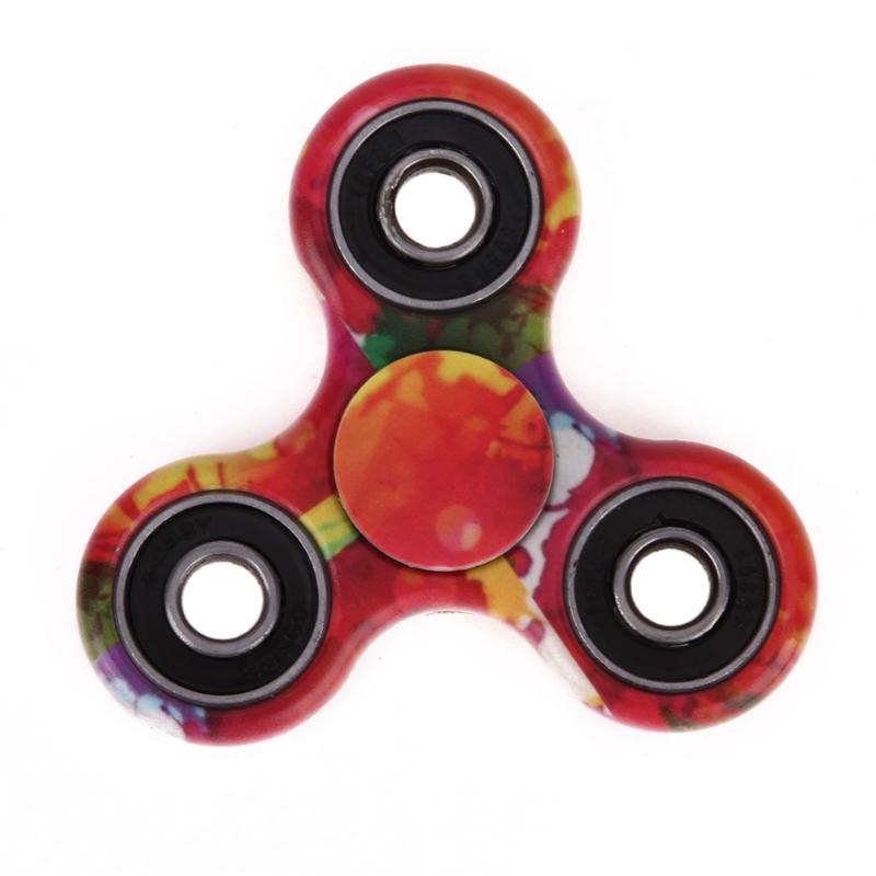 Bambini Autism Punta Delle Dita Giroscopio Rotazione A Mano Spinner In Lega di Alluminio con LED di Giocattoli Per Bambini Fidget Spinner Alleviare Lo Stress Toy Boy: 9