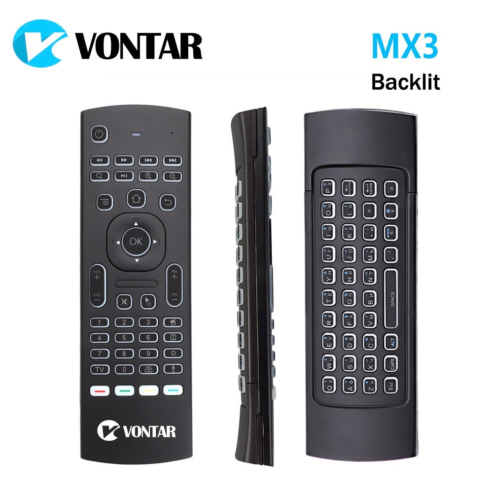 MX3 Air Mouse 2.4Ghz Wireless Mini Keyboard Voice Afstandsbediening Ir Learning Afstandsbediening Voor Pc Android Tv Box x96 Mini X96