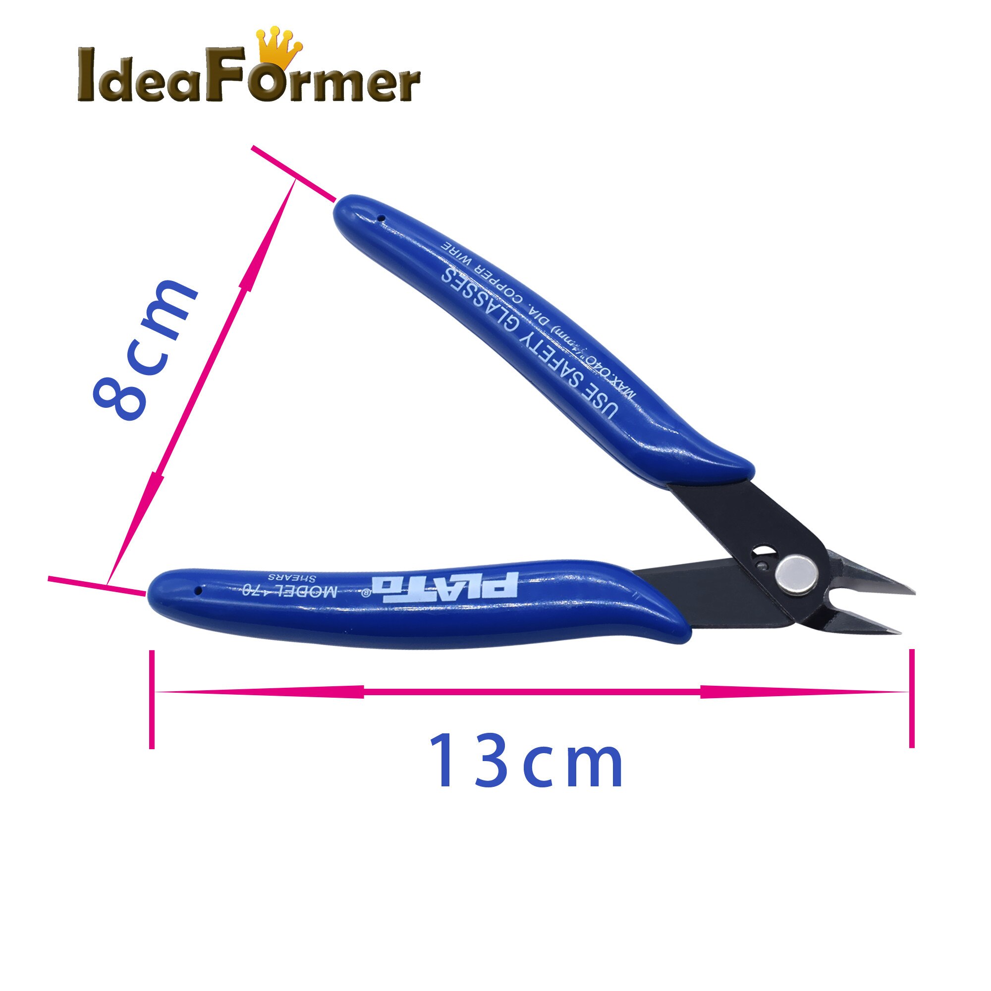 5 Stck Zange Plato 170 Elektrische Draht Kabel Schneider 170 Diagonale Zangen Seite schnippelt Edelstahl Zange Hand Werkzeuge
