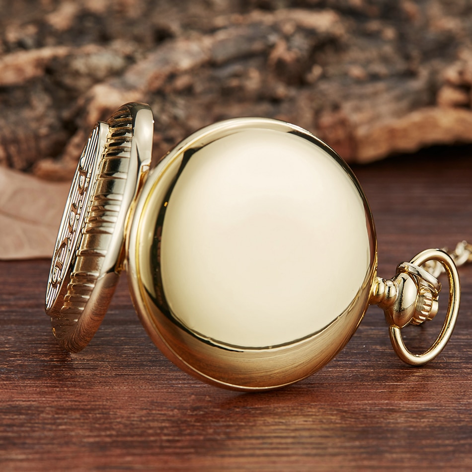 Opa gegraveerd quartz zakhorloge lichtgevend vintage zilveren gouden fob ketting heren opa's beste klok relogio de bolso