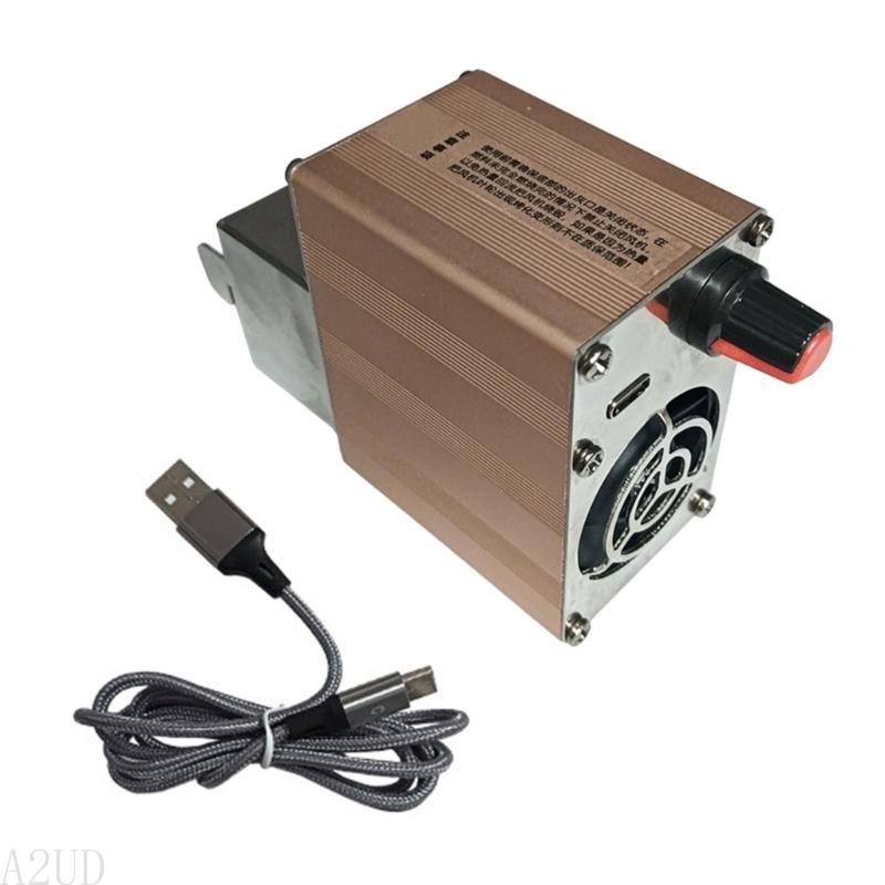 A2ud elektriska bälgar, bärbart grillverktyg, luftfläkt, kolstartare, 5v usb, 10000 rpm spisfläkt