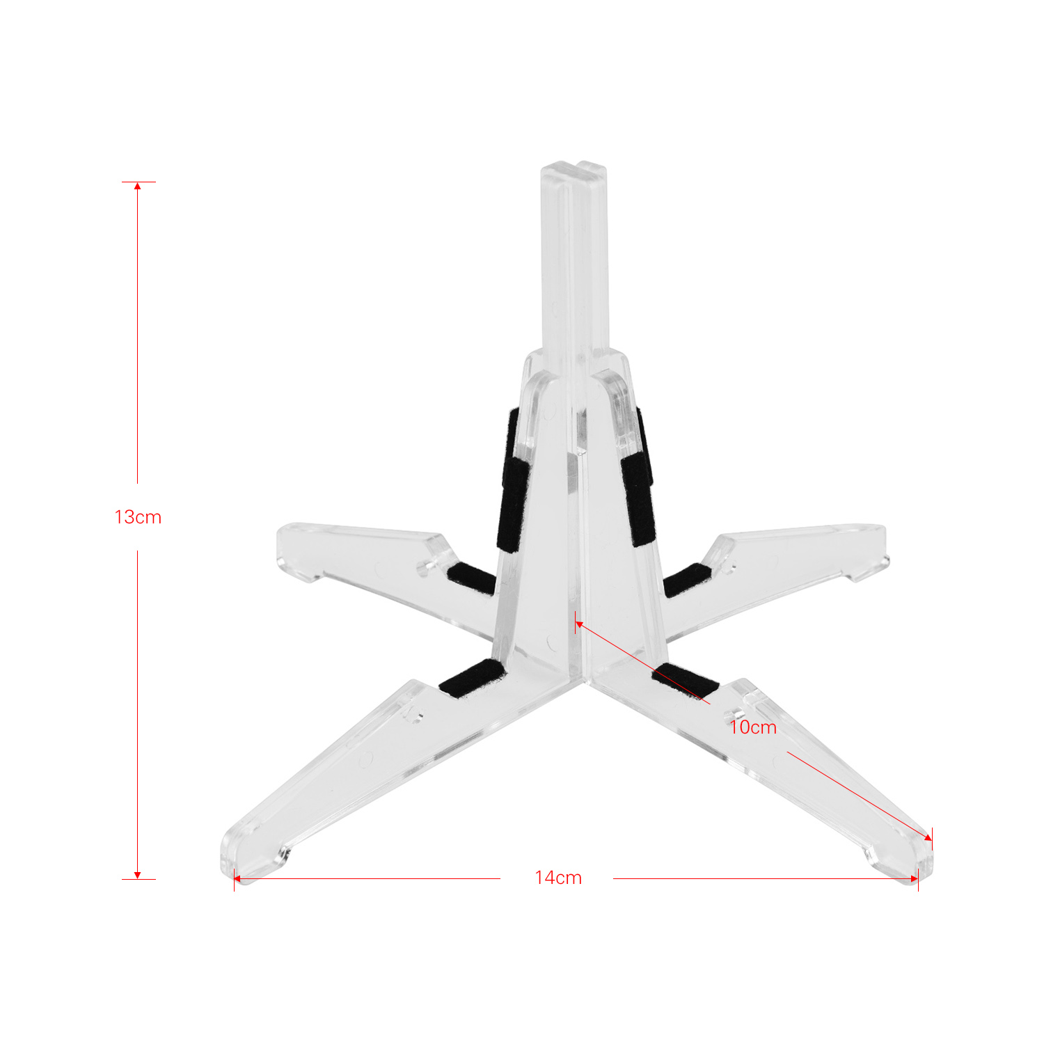 Wind Instrument Statief Afneembare Klarinet Standhouder Ondersteuning Draagbare Lighweight Plastic Materiaal Wind Instrument Beugel