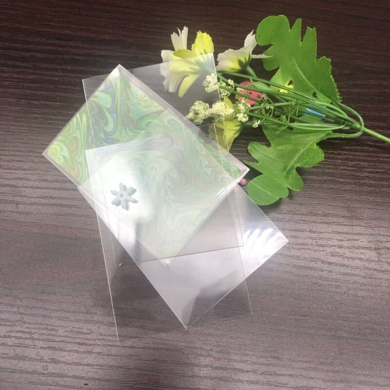100PCS/Pack Board Game Cards Outer Protector Gaming Trading Card Holder Sleeves for Football Basketball Sports Card