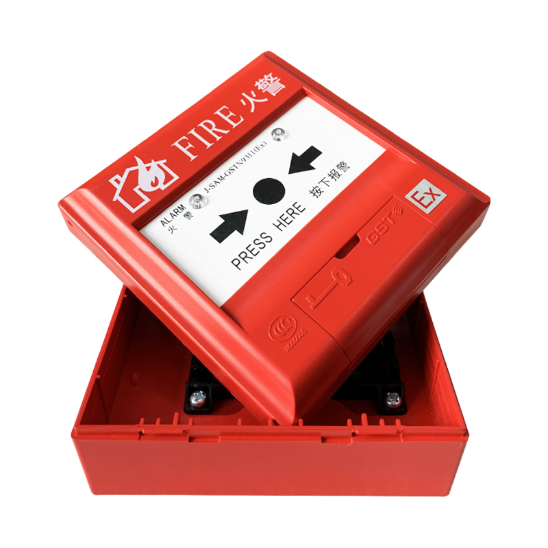 Manual Alarm Button Interlligent Control Line Switch Conventional Call Point Fire Alarm