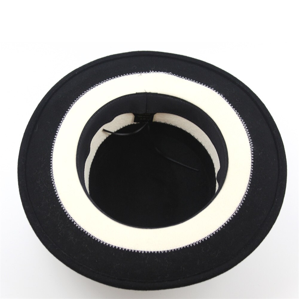 Vinter dame all-match top hat syning farve udendørs ren uld varm top hat afslappet vinter hat