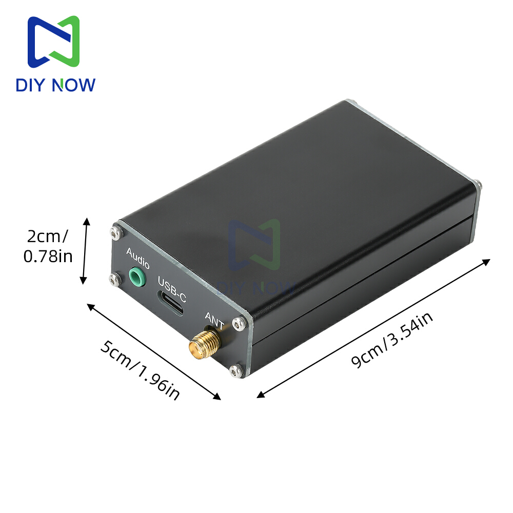 FM Transmitter - 76-108MHz - 0.5W - Digitale LCD Display - Audio Stereo - 3.5mm Interface - USB Type-C 5V