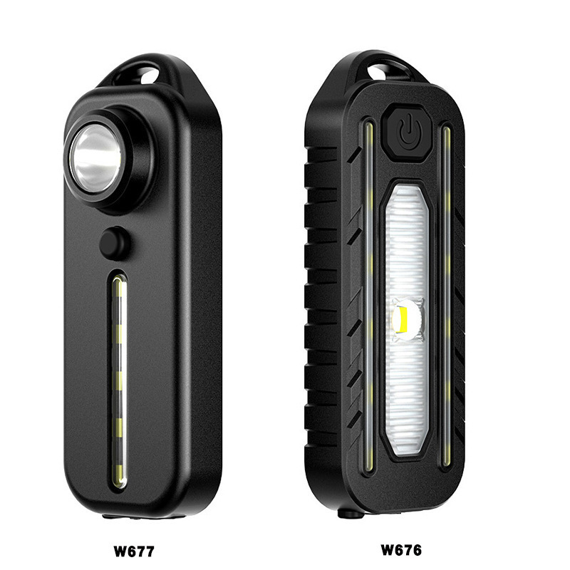 Luz de policía de hombro roja y azul con Clip, linternas recargables por USB, linterna de advertencia de seguridad para bicicleta