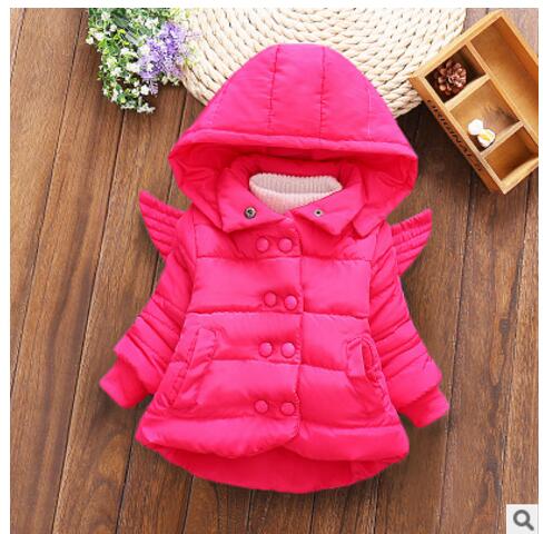 Wärme! neue Baby herbst und Winter Mantel mädchen kleid prinzessin kleidung 100% baumwolle wolle freundlicher 1-2 jahre freies