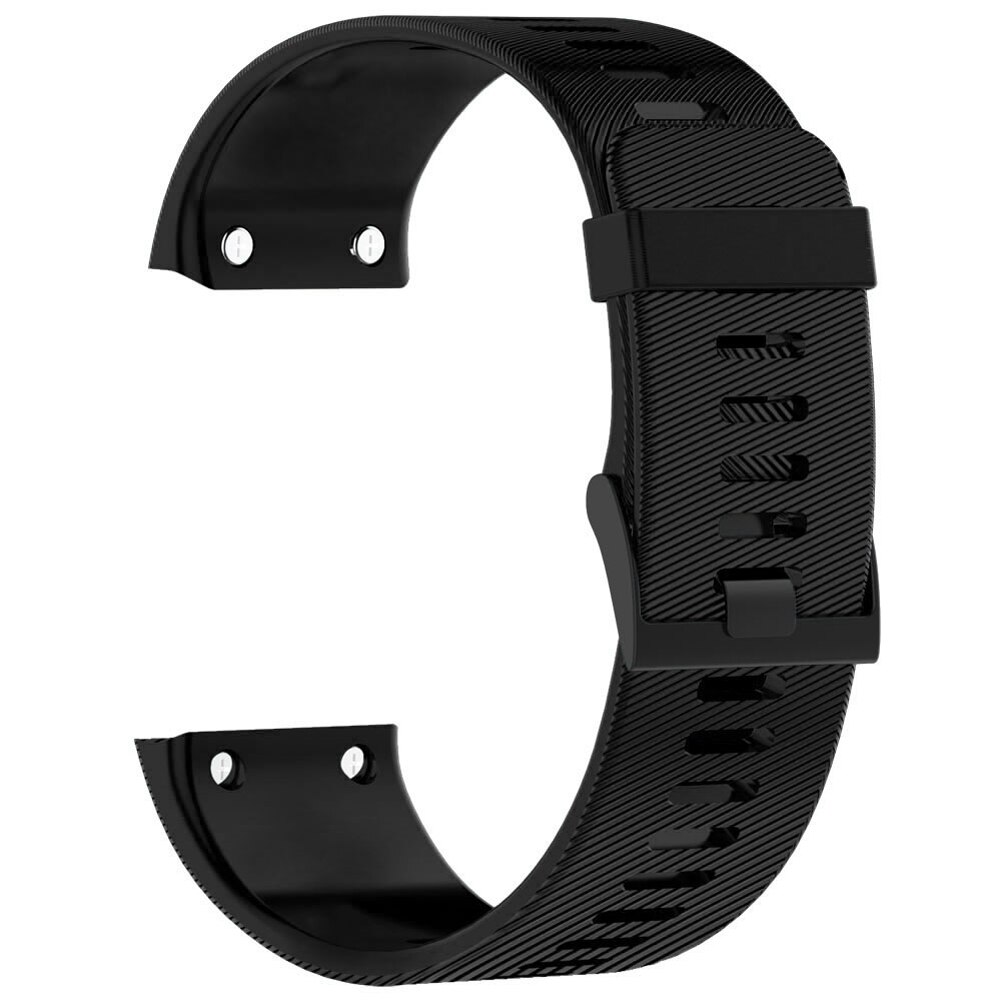 Silikon einfarbig Armband Für Garmin Forerunner 30/35 Strap ersatz Uhr band Armband für Garmin Forerunner serie: 01 Black