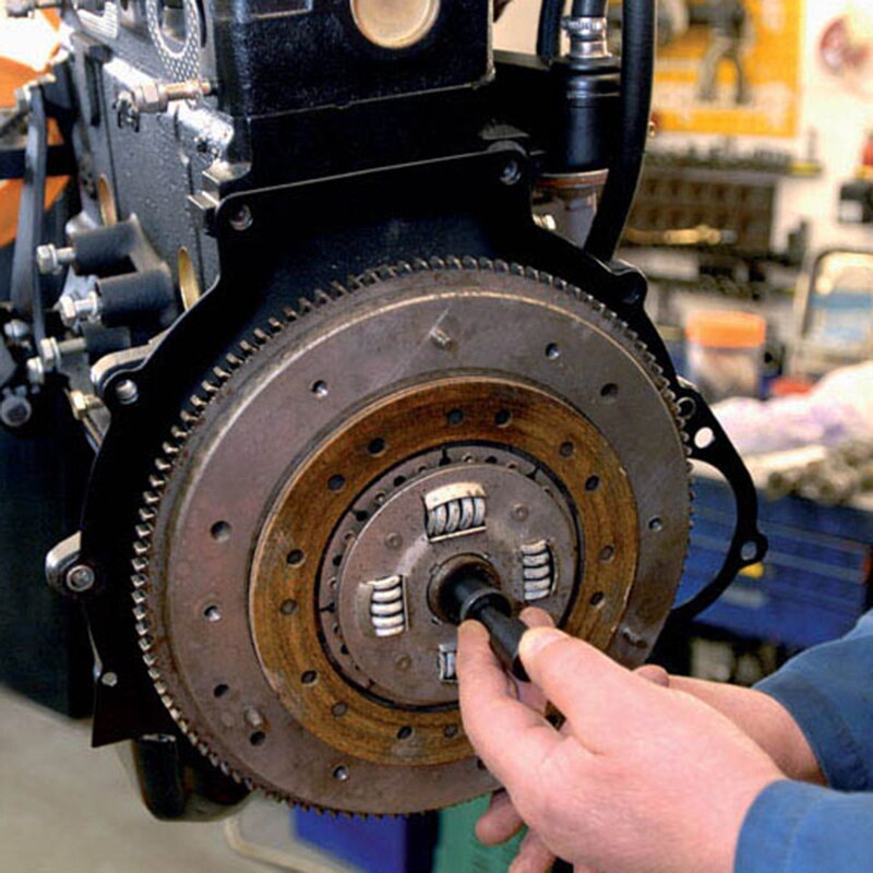 Herramientas especiales Corrector de orificios de embrague para la instalación, herramienta de alineación de embrague de coche, herramienta de corrección de embrague, Kit de herramientas de alineación de embrague