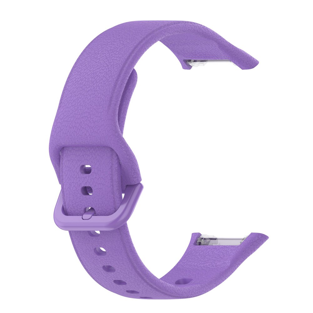 För oppo watch free strap smart armband silikon sport ersättningsarmband armband klockarmband: Lila
