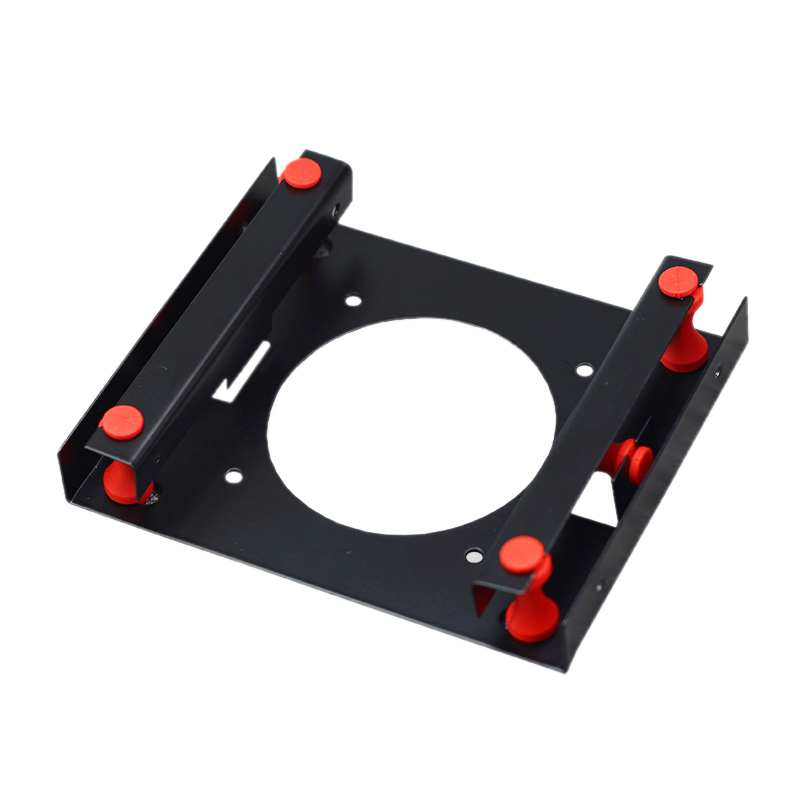 5.25 Inch to 3.5 Inch Computer Hard Disk Bracket Optical Drive Desktop Mechanical Hard Disk Bracket Vibration and Noise Reductio