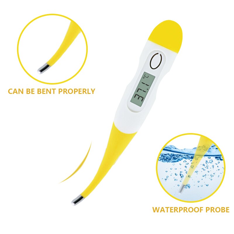Digitale thermometer voor koorts kinderen volwassenen en baby's elektronische lichaamsthermometer temperatuurpistoolmeter meetinstrumenten