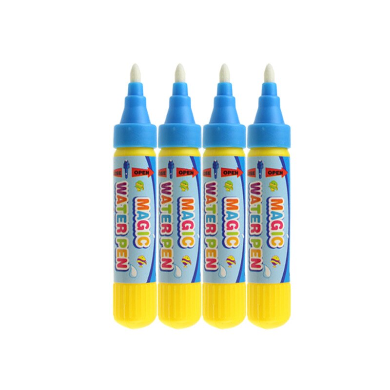 Genanvendeligt ikke-giftigt magisk vand tegne pen/eva stempel legetøj til børn maleri tegne legetøj tilbehør doodle pen uddannelse legetøj: Blå