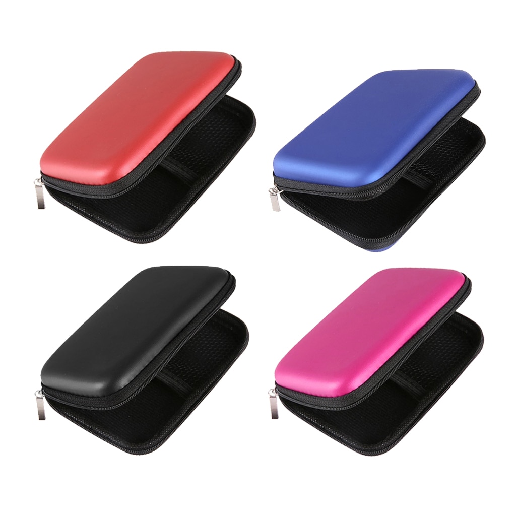 Schokbestendig Eva Hard Drive Case 2.5 Externe Beschermende Opbergtas Voor Draagbare Hdd Ssd