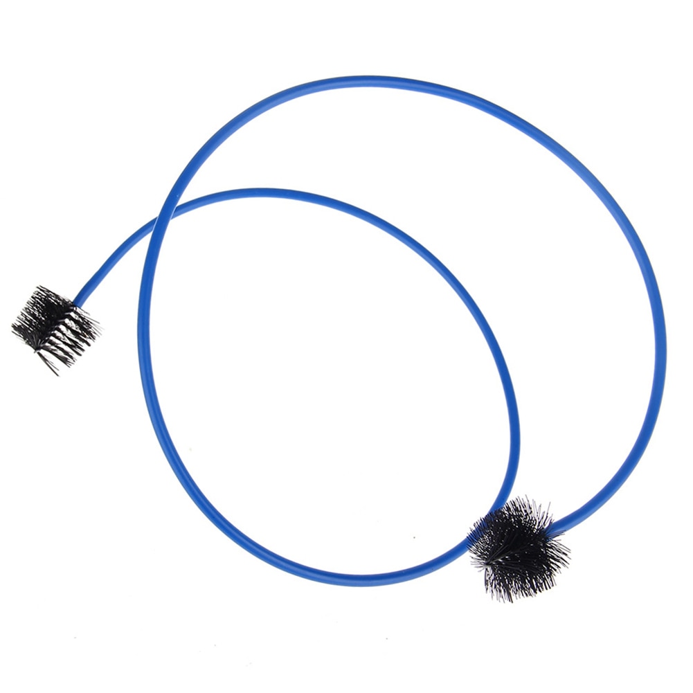 The 3-piece Set For The Trumpet Trombone Brass Blowing Nozzle Cleaner Valve Brush Rod Cleaning Kit Musical Instrument Accessorie