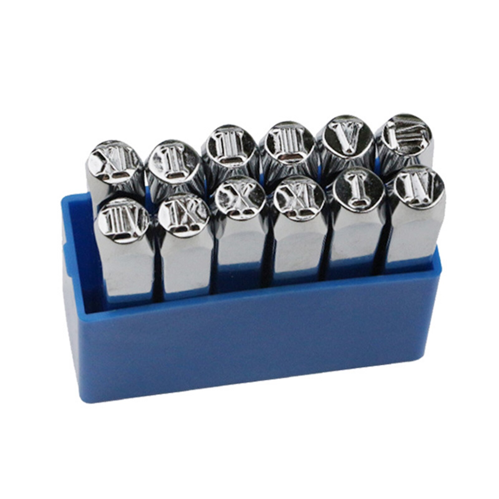 Number Stamp Set Iron Stamps Punch Press Tool Imprinting Marking Piece of Art for Stamps Leather Wood PW