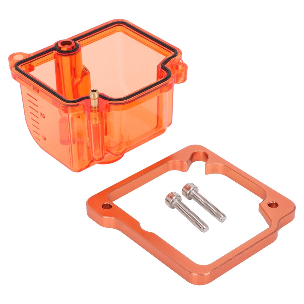 Bouchon d&#39;huile pour carburateur KEIHIN PWK KSR OKO KOSO 28 30 32 34 36 38 40 42, fond Transparent: orange 28-34